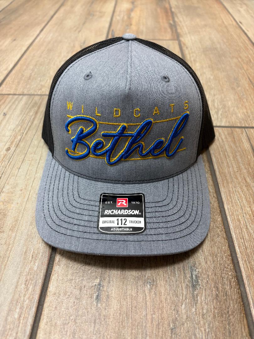 Bethel Wildcats Script Lined Hat