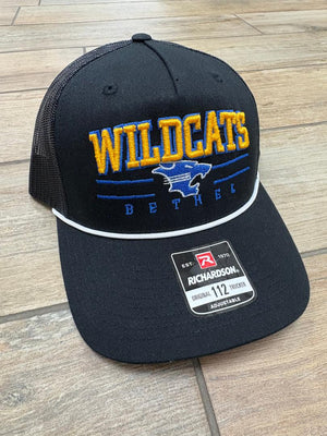 Bethel Wildcats Richardson 112 FPR and 112 Lined Hats