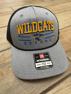 Bethel Wildcats Richardson 112 FPR and 112 Lined Hats