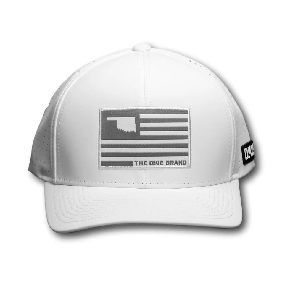 OKIE Billy Performance Hat in Grey or White