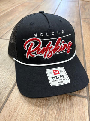 McLoud Redskins Script Lined Hat
