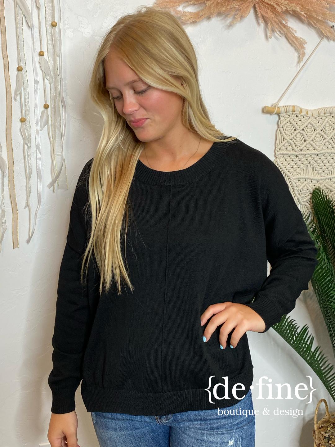 Crewneck Lightweight Sweater in 4 Colors