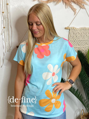 Island Time Floral Top