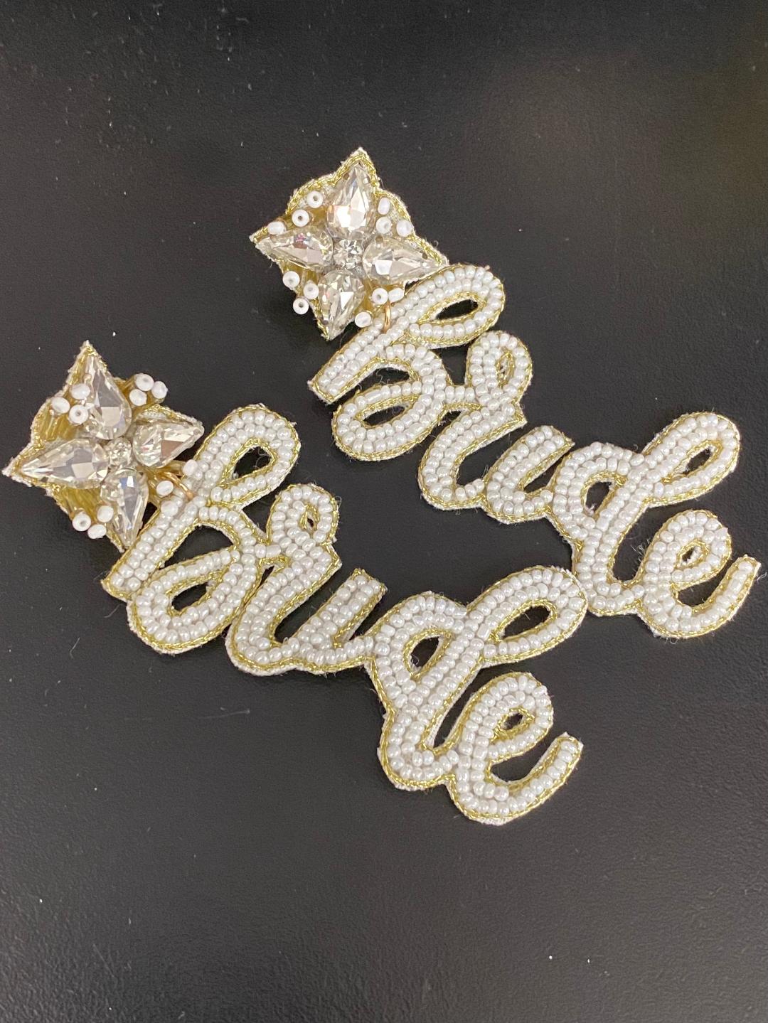 Bride Earrings & Bags