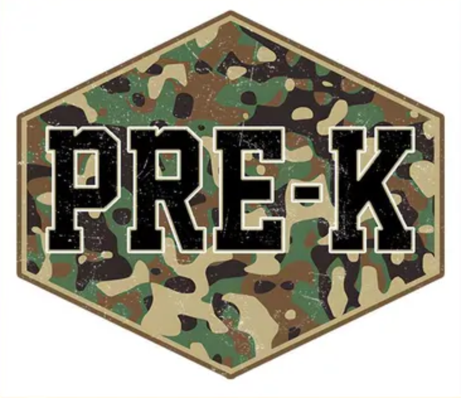 Camo Back to School Tees Pre-K - 4th Grade