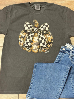 Camo Pumpkin Graphic Tee