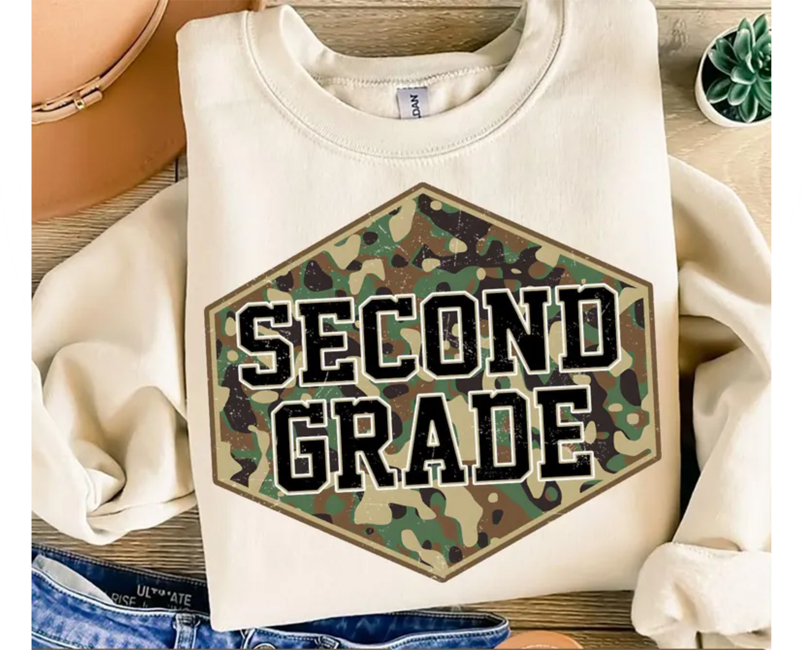 Camo Back to School Tees Pre-K - 4th Grade