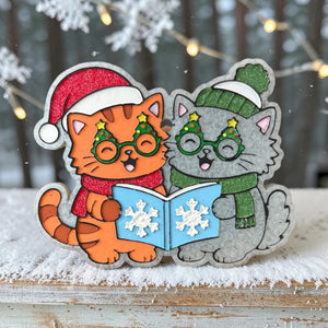 Caroling Cats Car Freshie