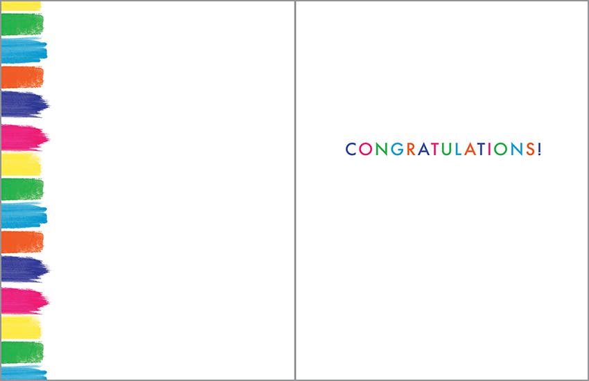Cheers Yay Congrats Greeting Card