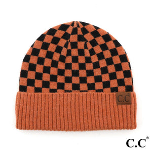 CC Checker Beanie