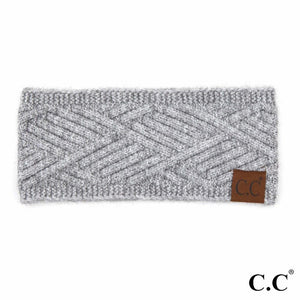 CC Solid Cable Knit Headwrap