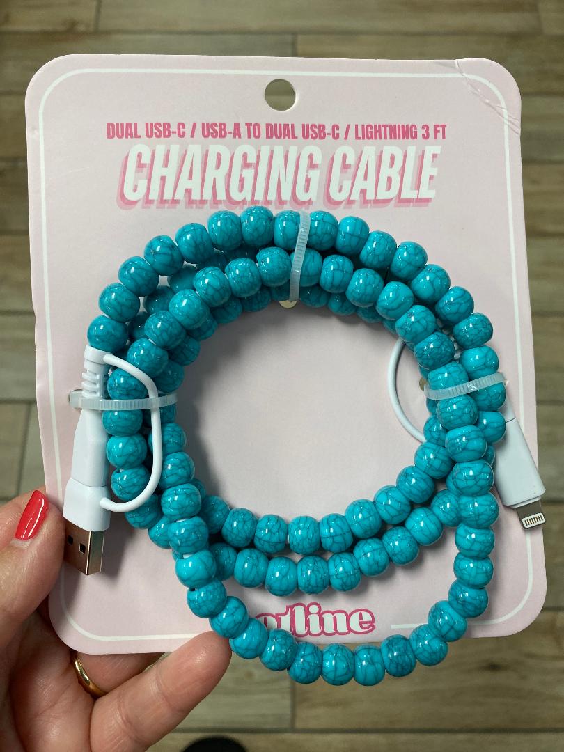 4 Way Beaded Phone Chargers in Lots of Colors