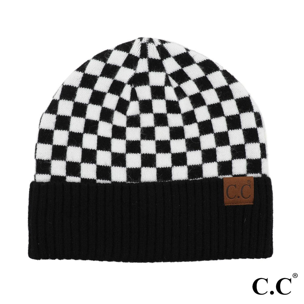 CC Checker Beanie