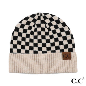 CC Checker Beanie