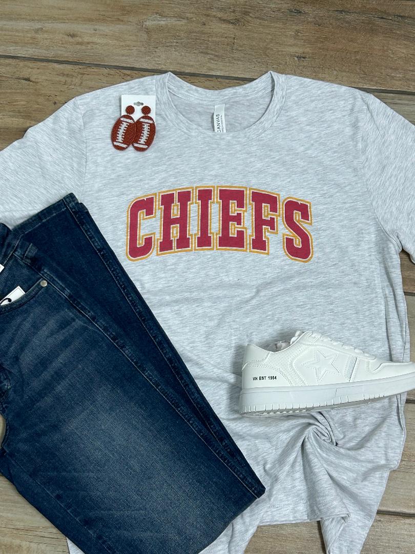 Chiefs Block Tee or Sweatshirt