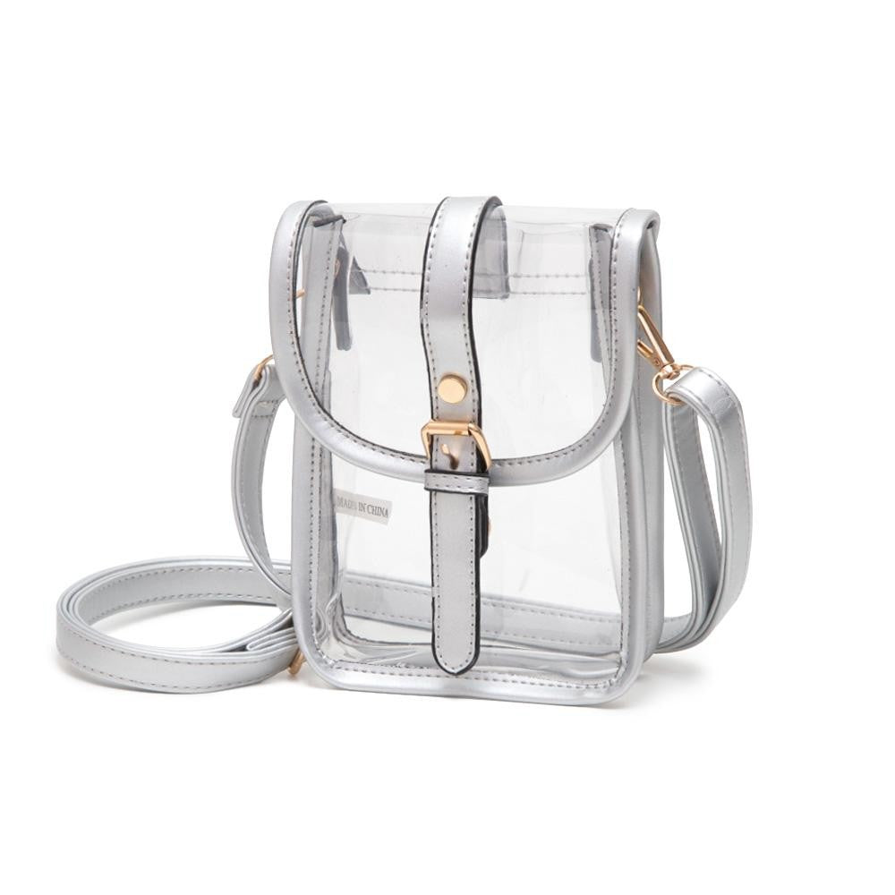 Small Clear Bag with Buckle in 4 Colors