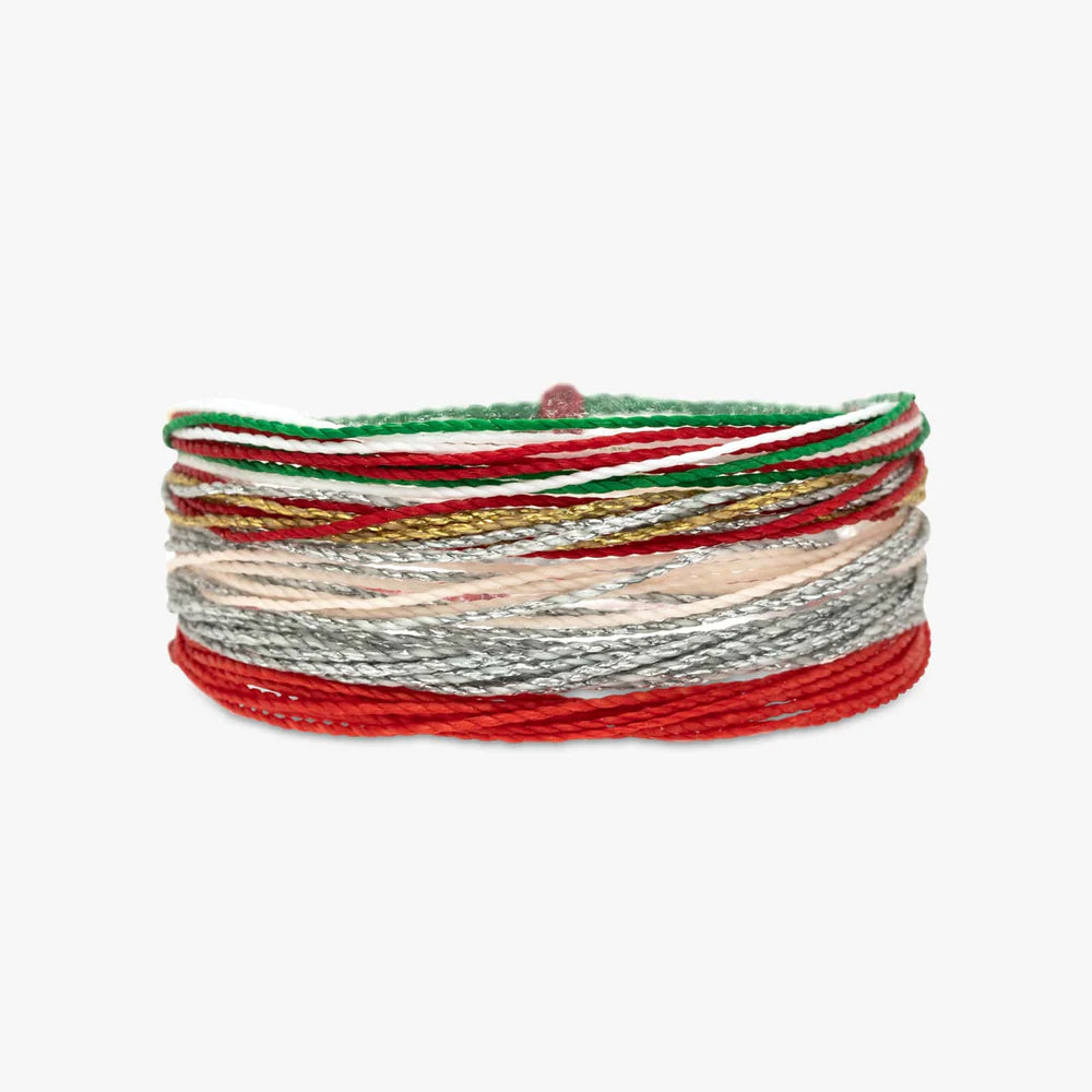 Pura Vida Christmas Ornament with 5 Bracelets