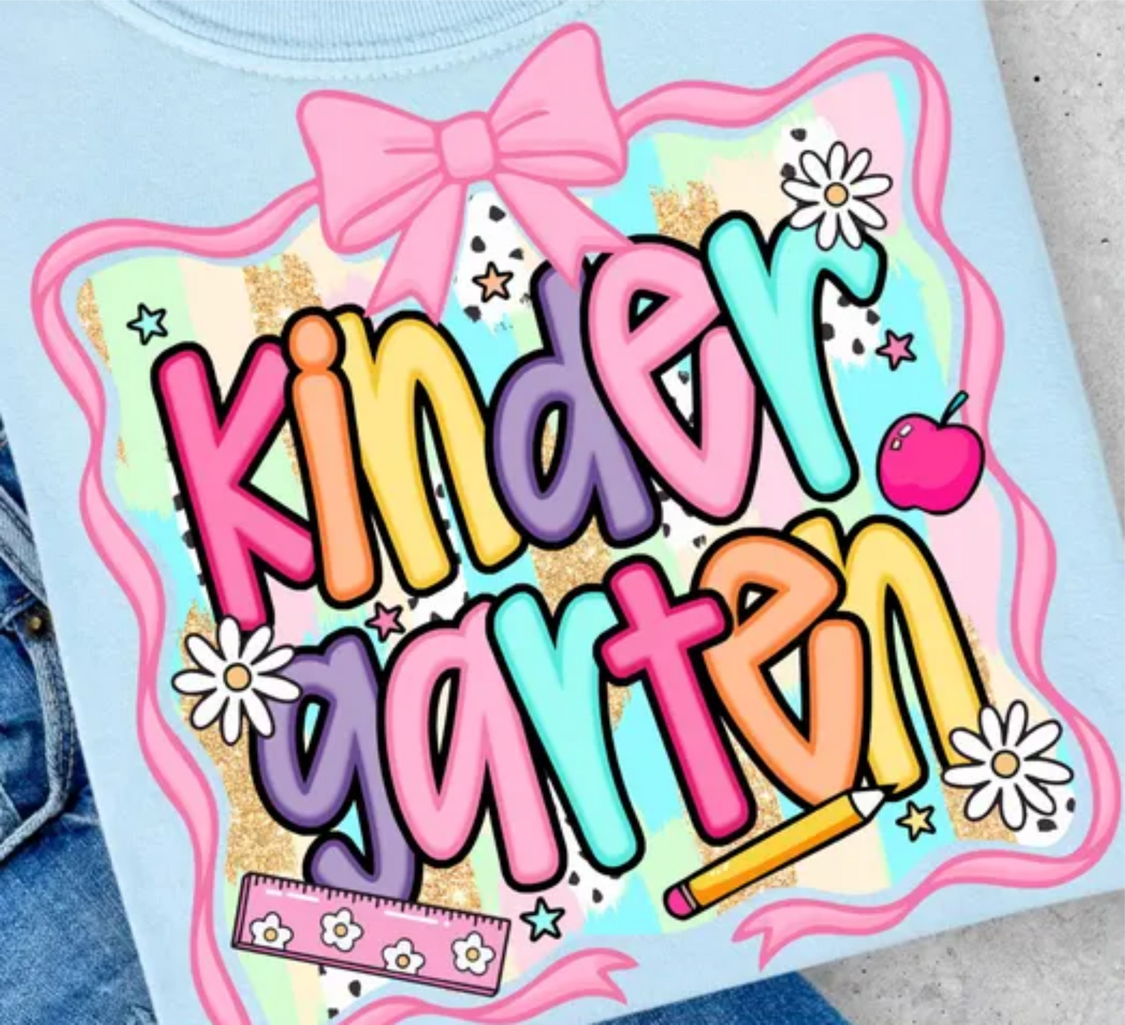 Coquette Back to School Tees Pre-K - 4th Grade