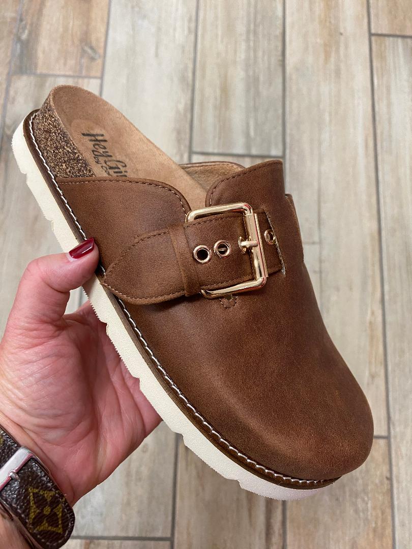 Corky's Day Dream Leather Mules