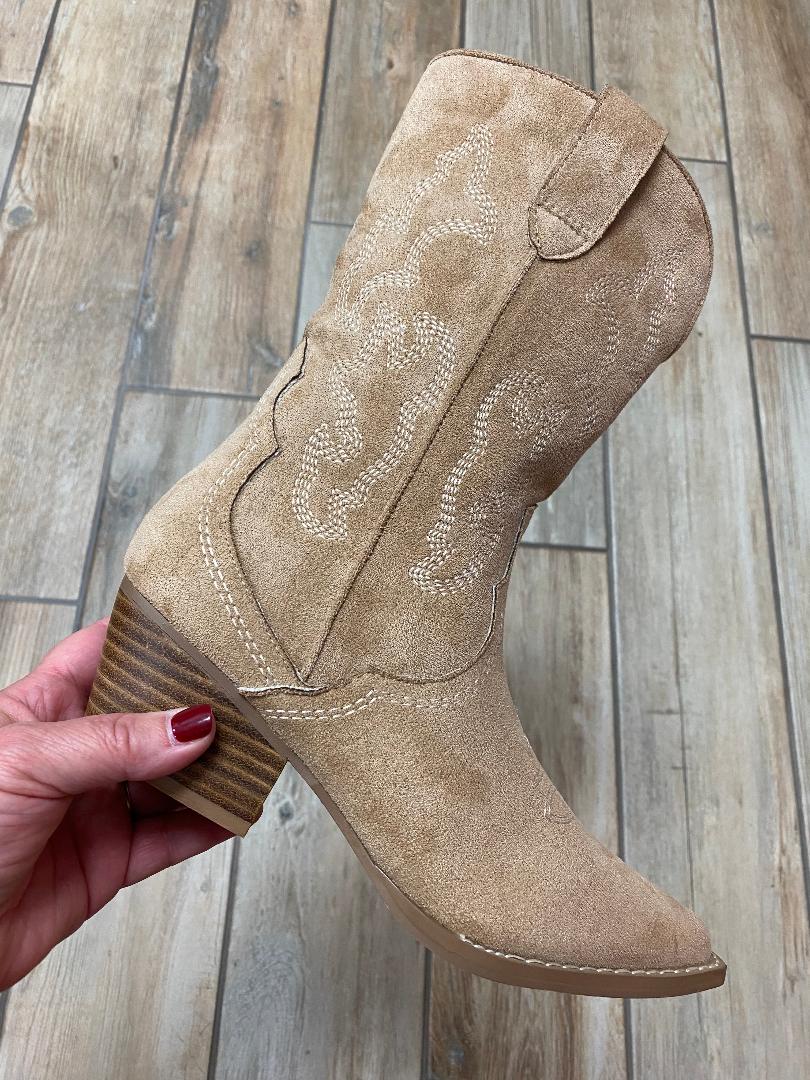 Corky's Somebody's Problem Western Suede Boots