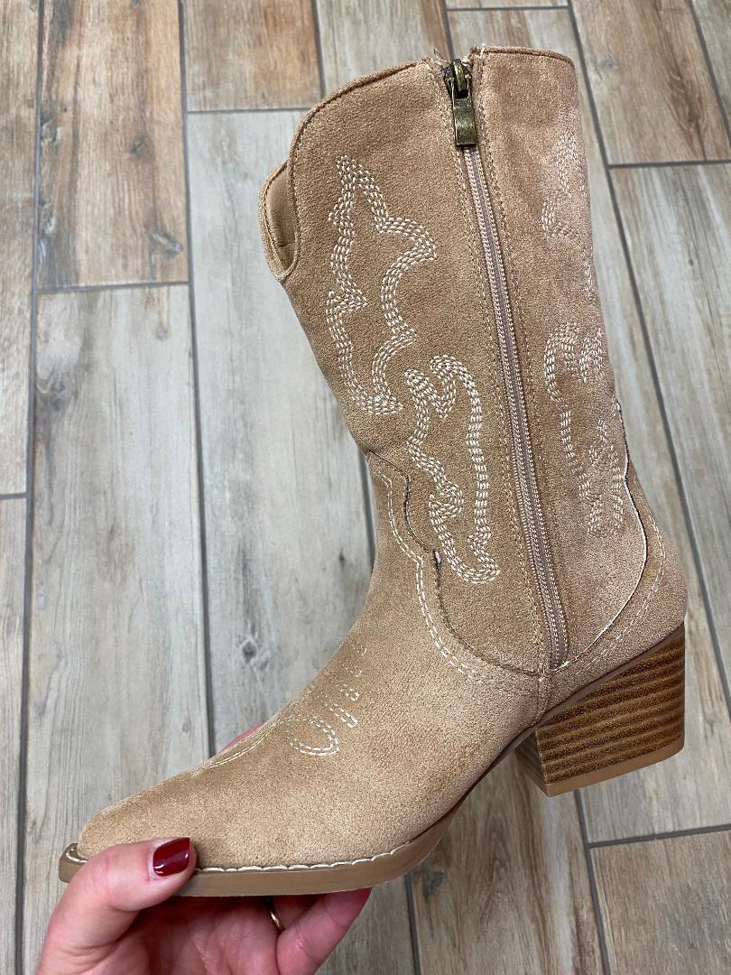 Corky's Somebody's Problem Western Suede Boots