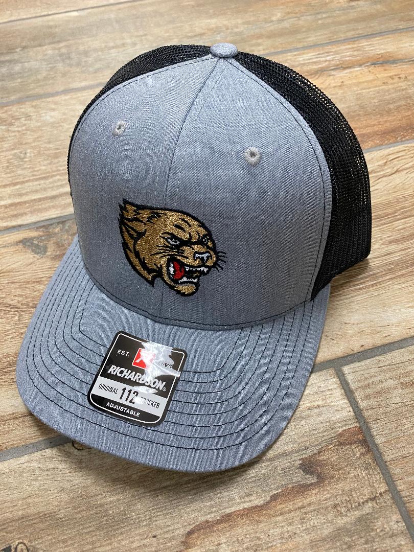 Richardson 112 Trucker Hat with Cougar Head- Many Colors!!
