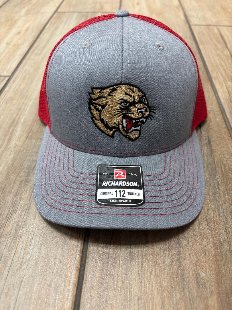 Richardson 112 Trucker Hat with Cougar Head- Many Colors
