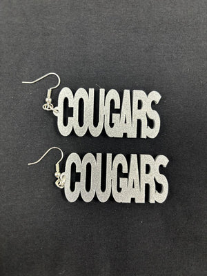 North Rock Creek Cougars Earrings