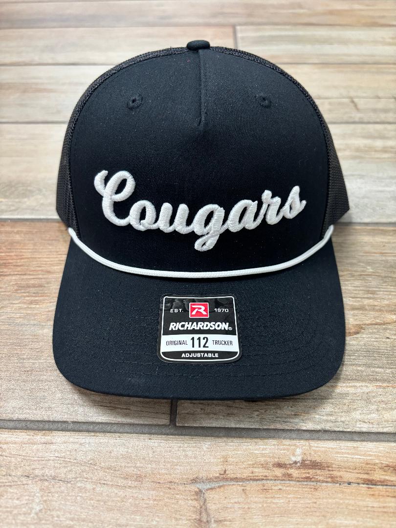 Cougars Richardson 112 Black Script Hat