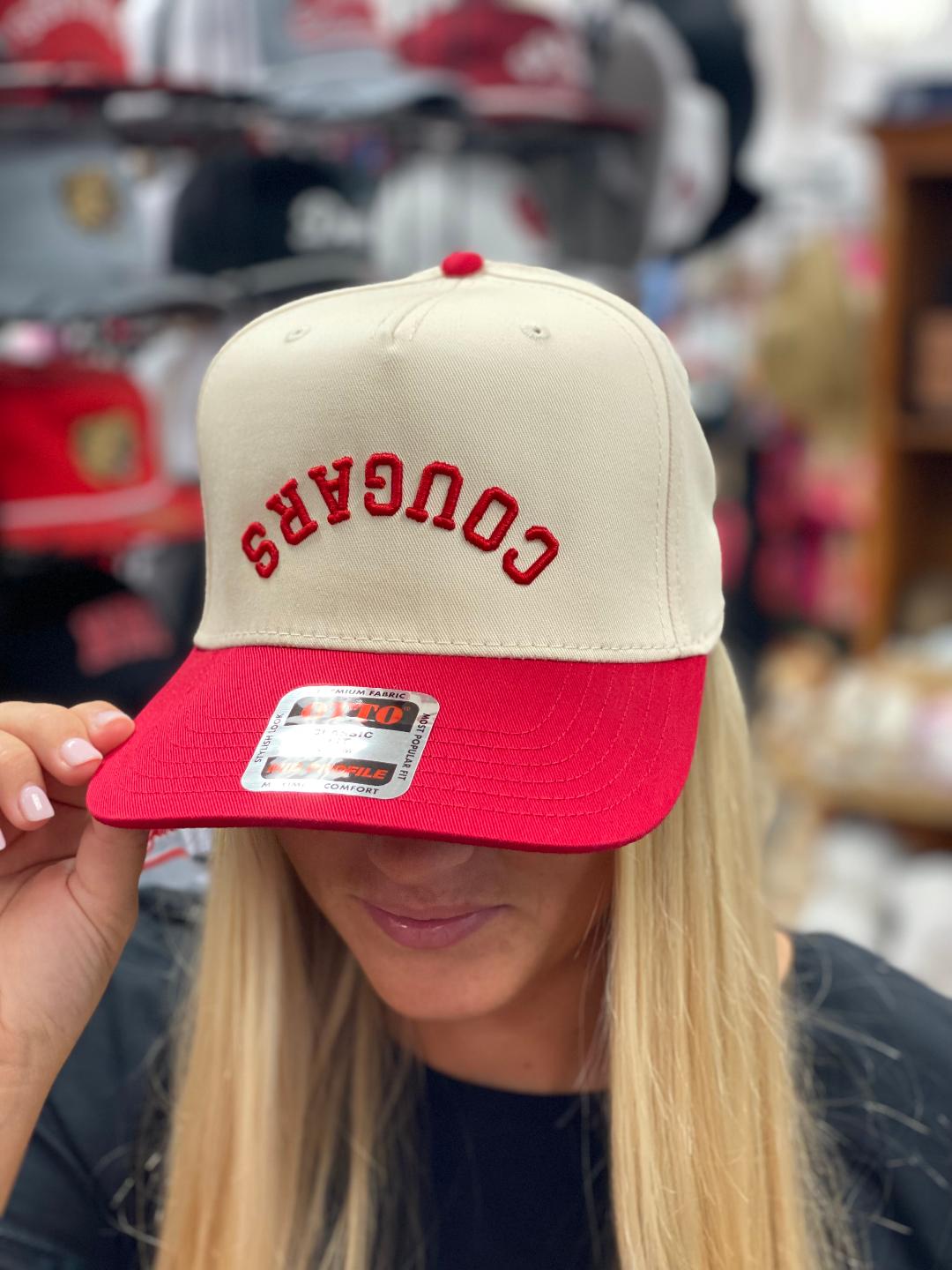 Otto Classic Fit Cougars Upside Down Hat