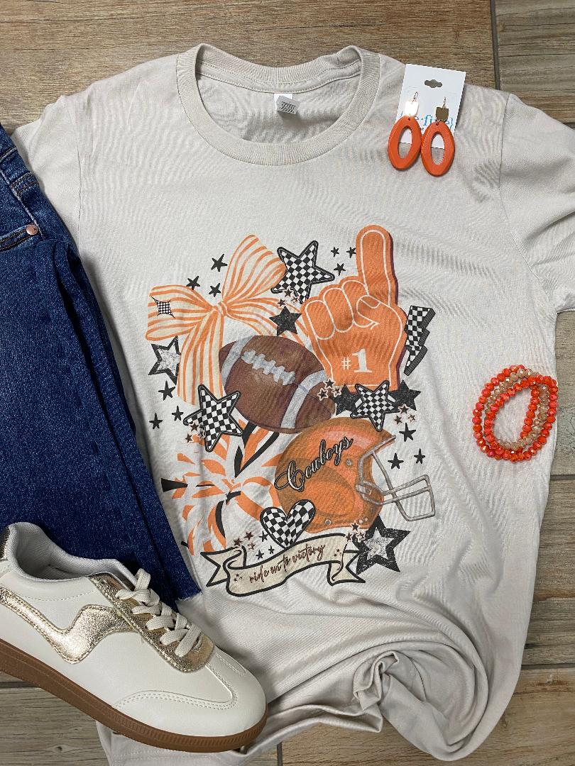 Cowboys Collage Graphic Tee or Sweatshirt