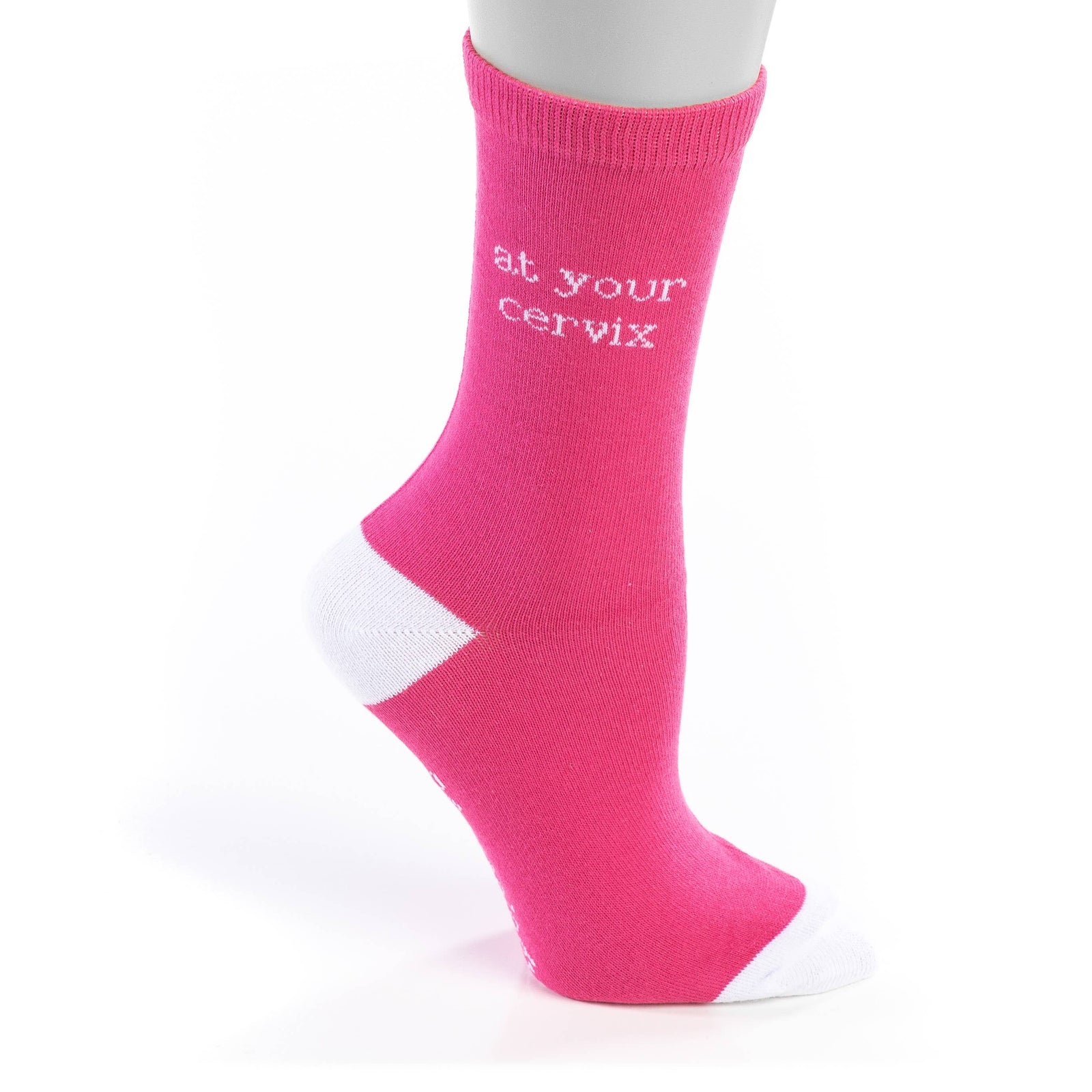 Nurse Socks "At Your Cervix"