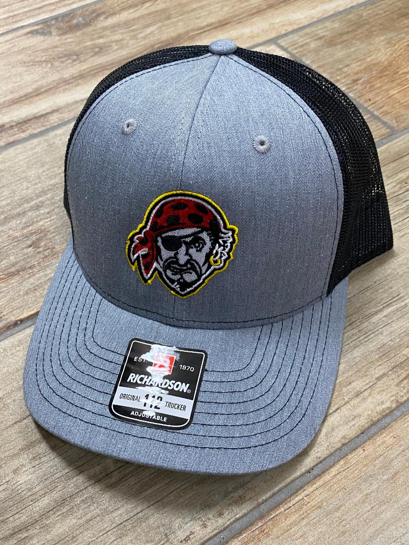 Richardson 112 Trucker Hat with Pirate Head