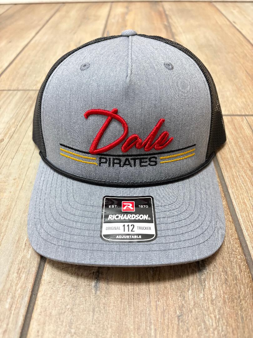 Dale Pirates Script Triple Lined Hats