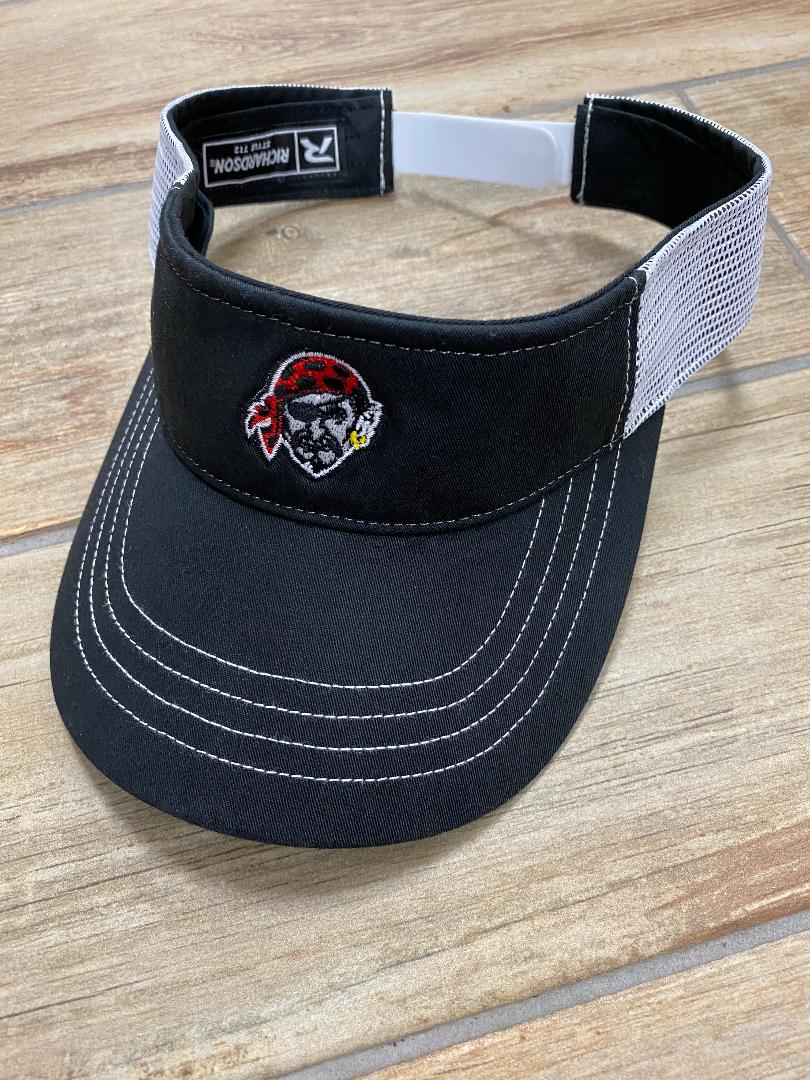 Dale Pirate Mascot Head Visors
