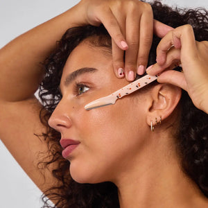 Kitsch Plastic Dermaplaners - 6 Pc Set - Asst Cherry Blossom