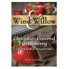 Wind & Willow Chocolate Covered Strawberry Cheeseball & Dessert Mix