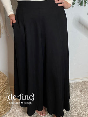 Black Wide Leg Pants