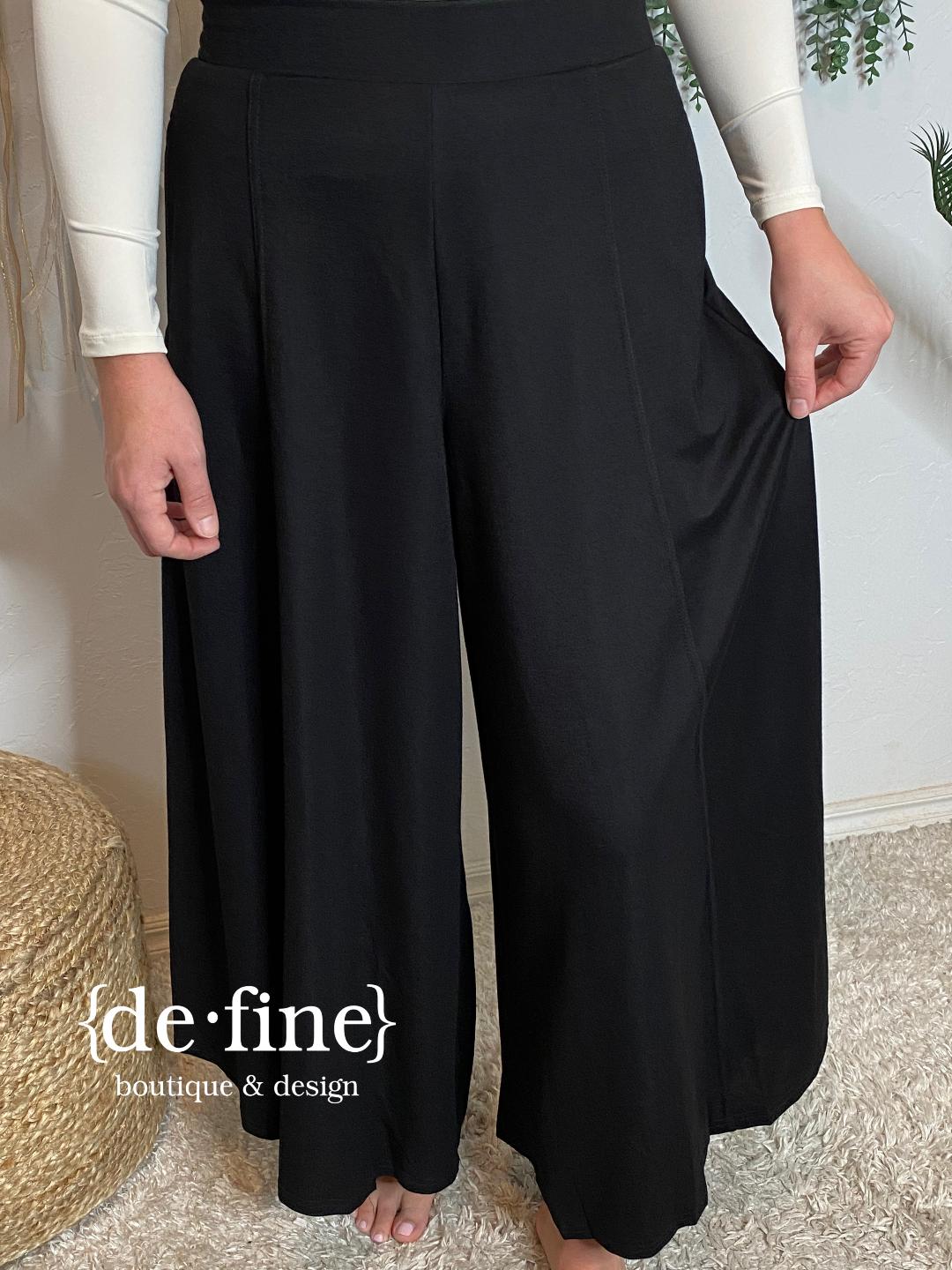 Black Wide Leg Pants