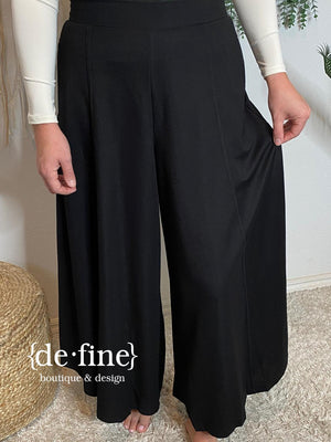 Black Wide Leg Pants