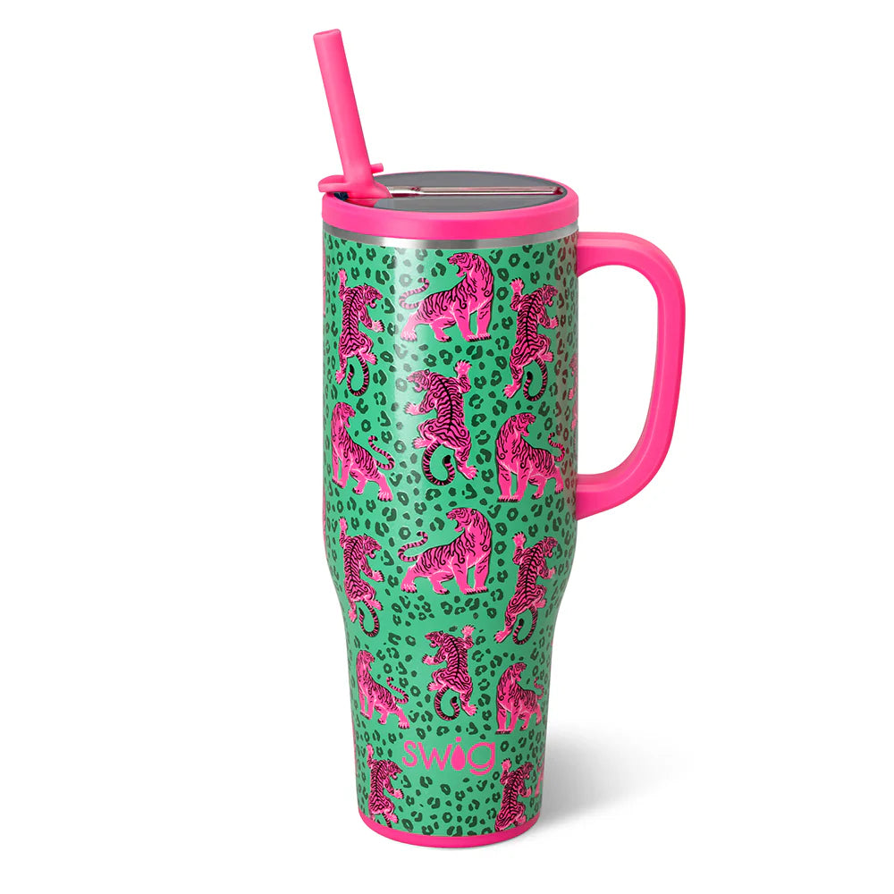 Swig Easy Tiger Mega Mug 40oz