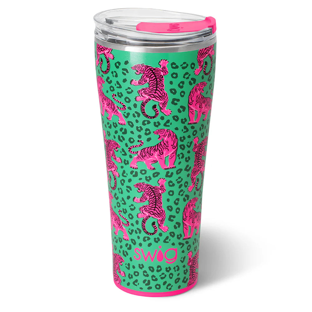 Swig Easy Tiger Tumbler 32oz