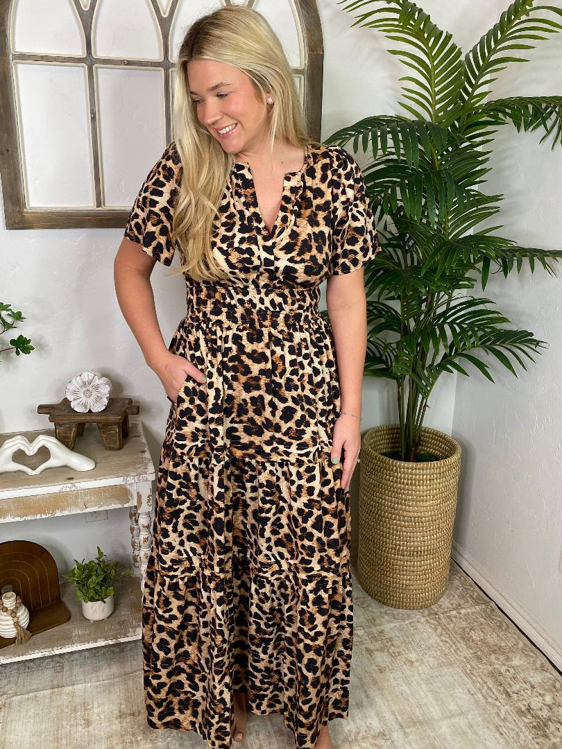 Leopard Maxi Dress