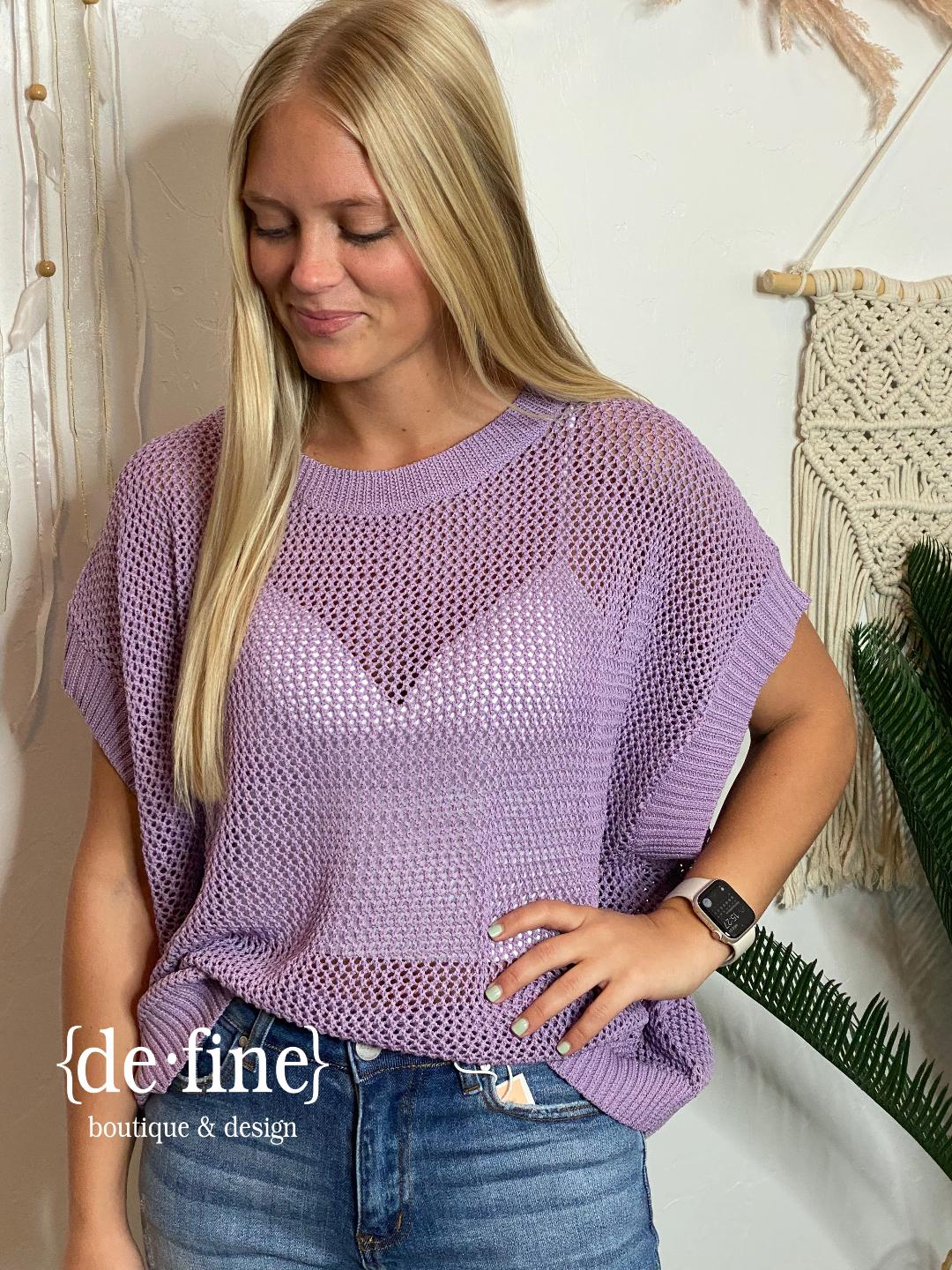 Mesh Top in 3 Fun Summer Colors