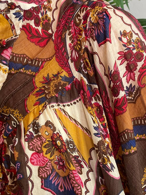 Ruby Amber Button Down Top