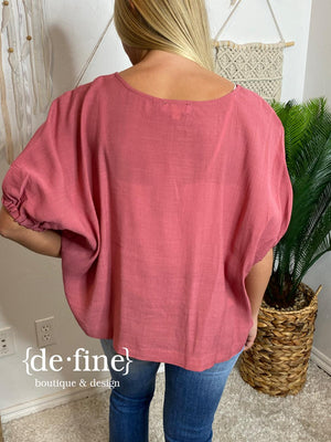 Moonstruck Batwing Blouse in 3 Colors - Oversized Fit