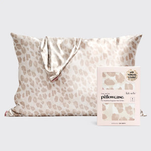 Kitsch Satin Pillowcase Standard - Leopard