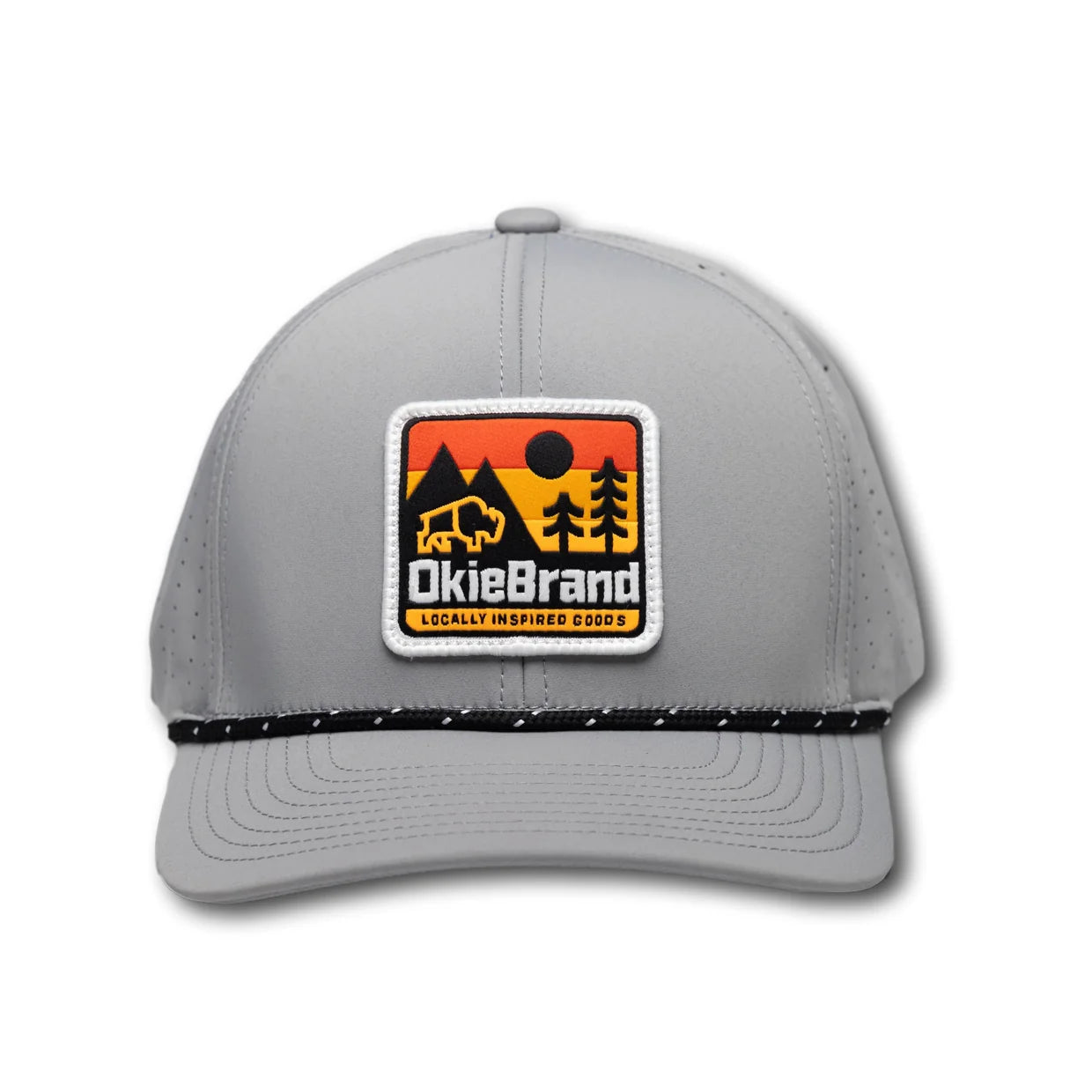 OKIE Explore Range Performance Hat - Grey