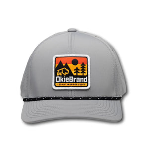 OKIE Explore Range Performance Hat - Grey