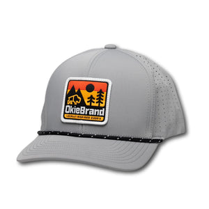 OKIE Explore Range Performance Hat - Grey